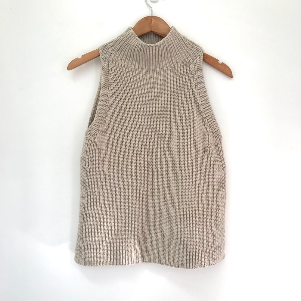 EUC Madewell Mockneck Sweater-Vest